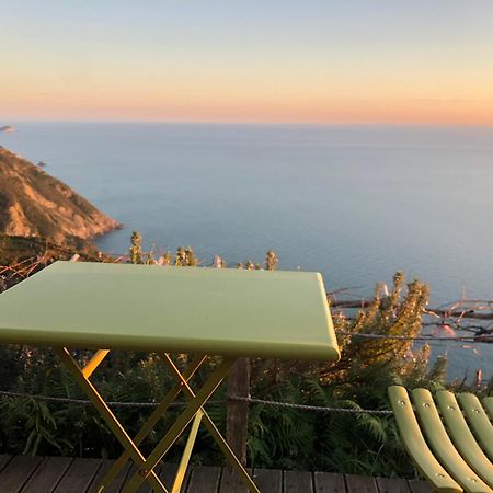 Вілла Refuge Uwabio Organic Vineyard Cinqueterre Ріомаджоре Екстер'єр фото
