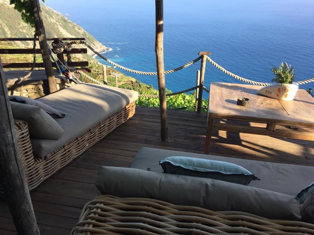 Вілла Refuge Uwabio Organic Vineyard Cinqueterre Ріомаджоре Екстер'єр фото