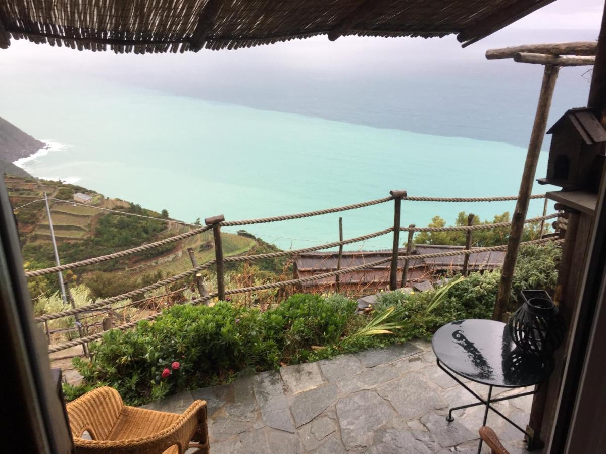 Вілла Refuge Uwabio Organic Vineyard Cinqueterre Ріомаджоре Екстер'єр фото