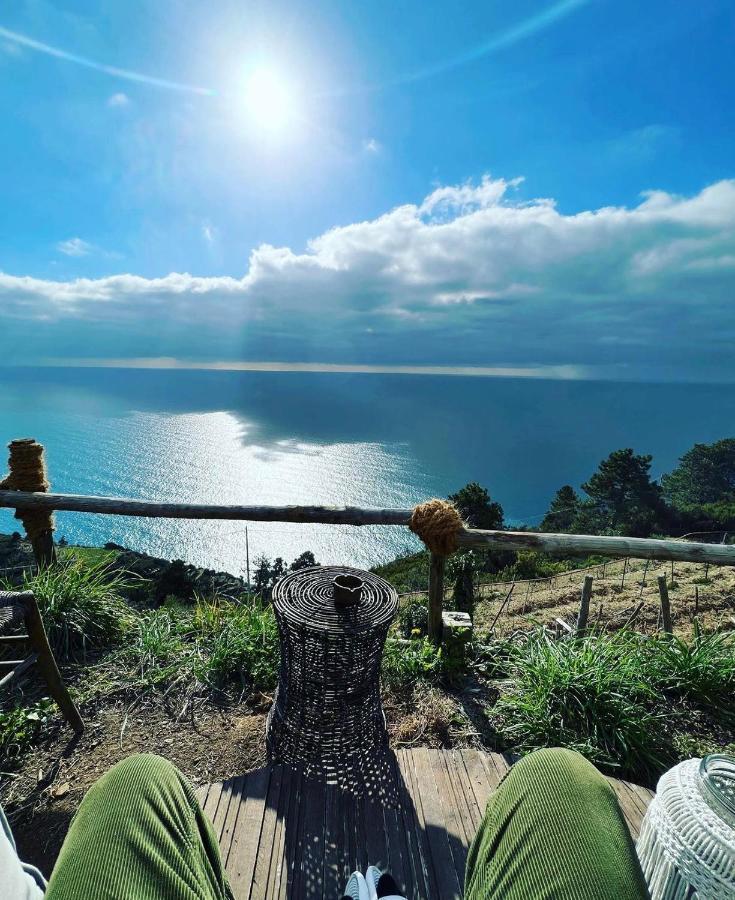 Вілла Refuge Uwabio Organic Vineyard Cinqueterre Ріомаджоре Екстер'єр фото