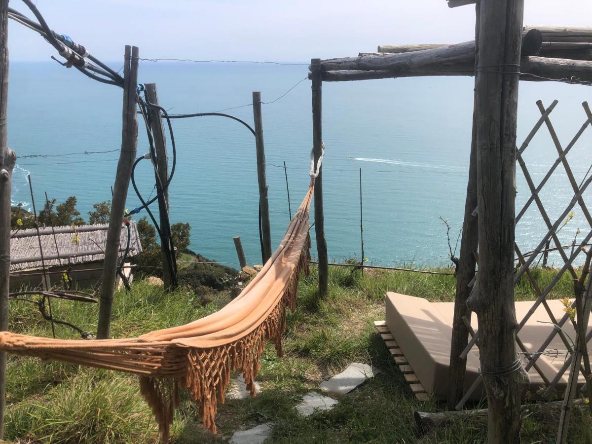 Вілла Refuge Uwabio Organic Vineyard Cinqueterre Ріомаджоре Екстер'єр фото